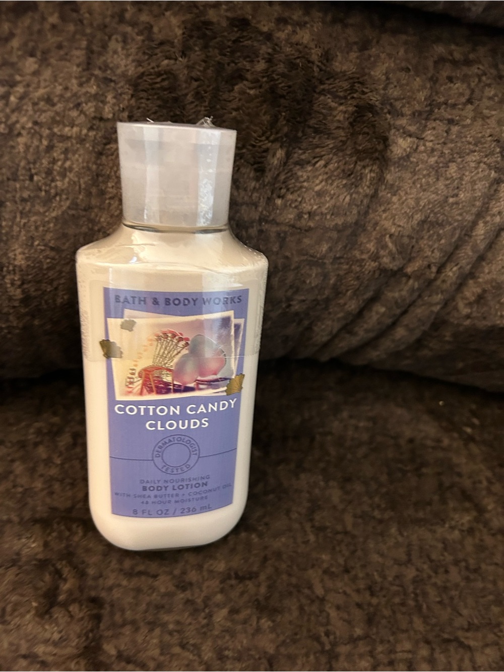 Bath & Body Works Cotton Candy Clouds Lotion - Purple Label